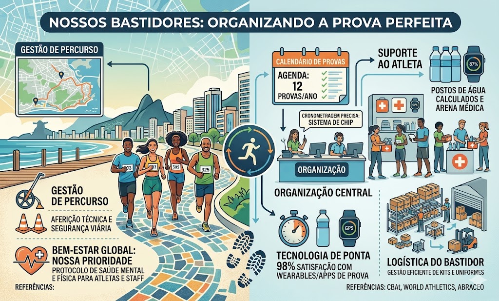 O QUE PRECISA PARA ORGANIZAR UM BOM EVENTO DE CORRIDA DE RUA
